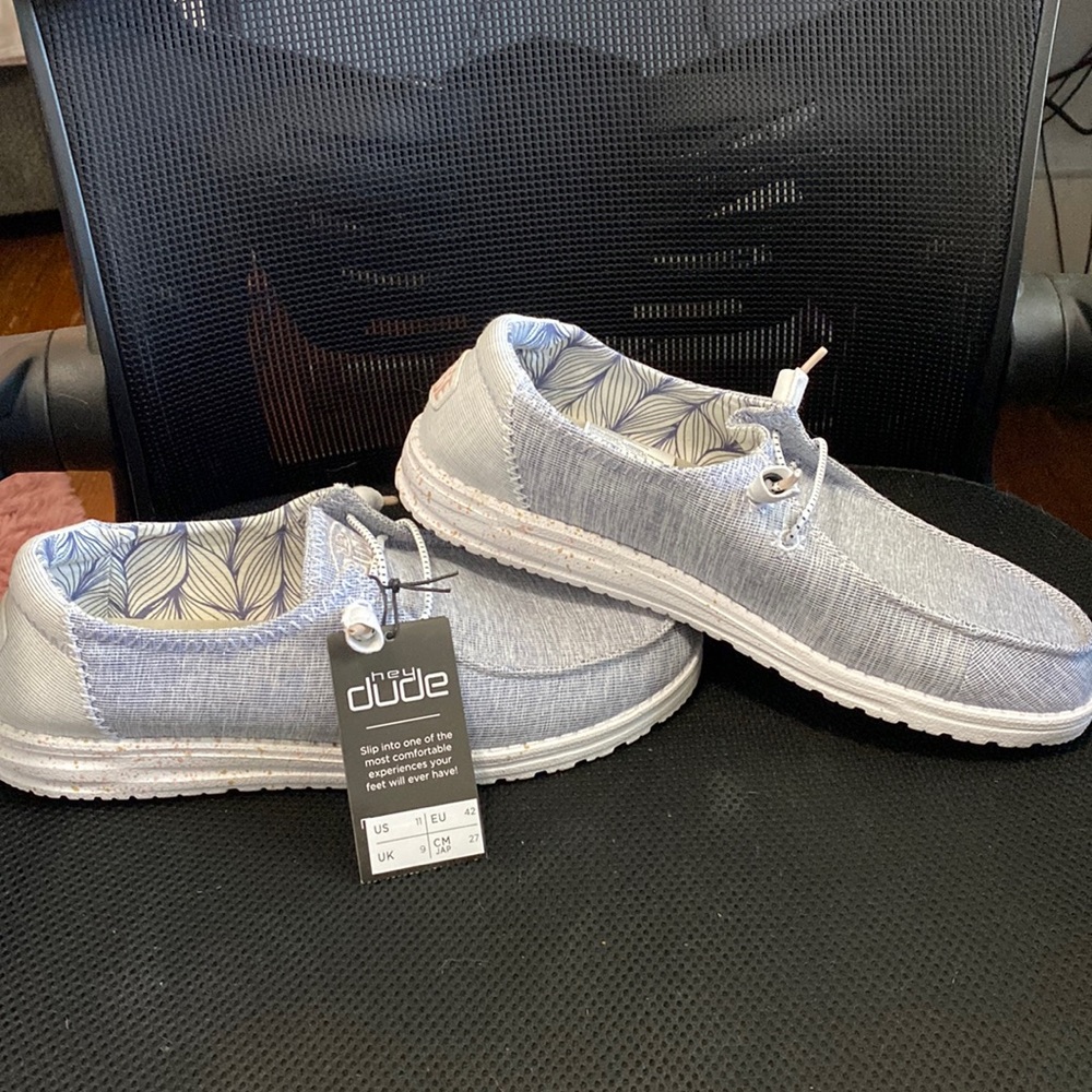 Gray Women’s Hey Dudes Size 11